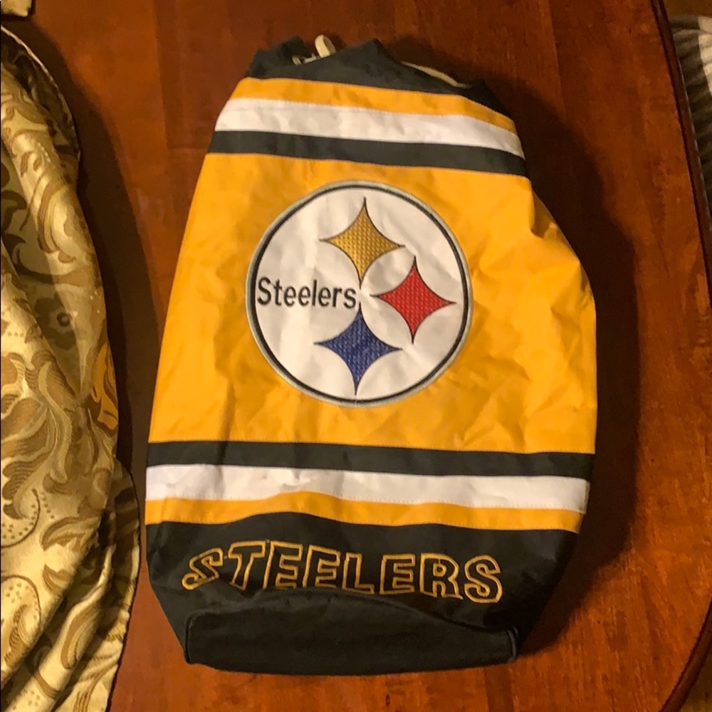 Large and deep Steeler’s backpack!